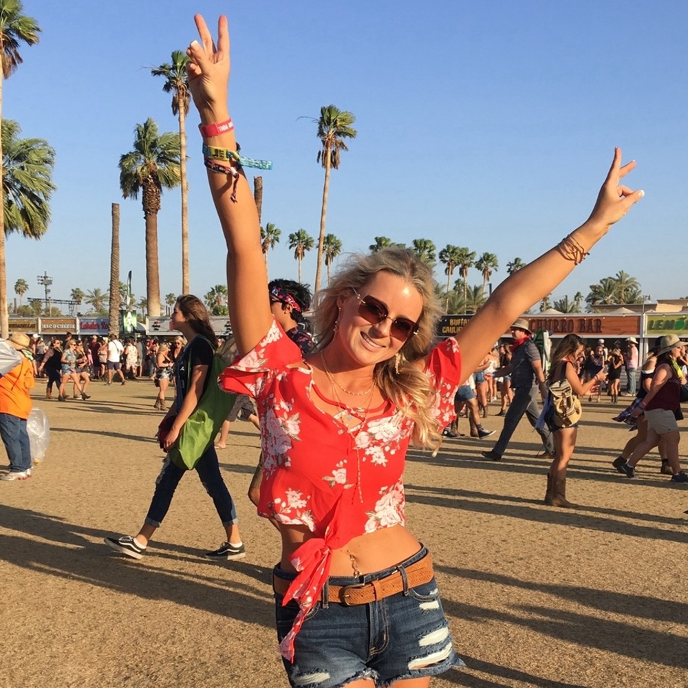 Floral Crop Top